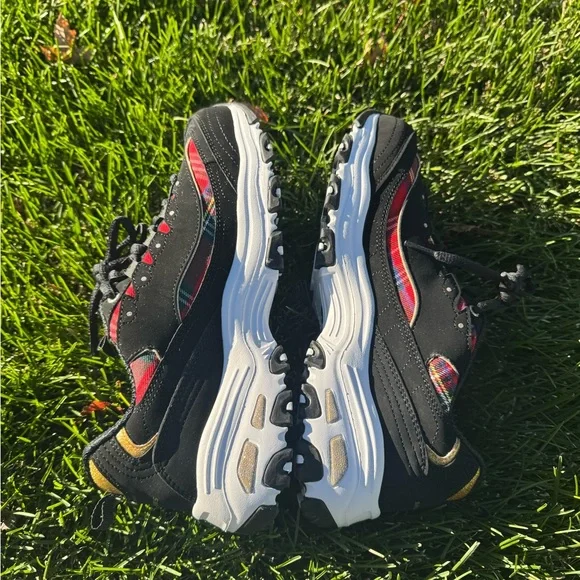 Women’s Skechers D’Lites Mountain Alps Black sneakers - Picture 6 of 10